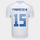 Camisa Adidas Cruzeiro 2025/26 II FABRICIO B. N° 15