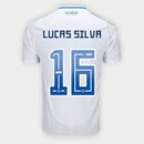 Camisa Adidas Cruzeiro 2025/26 II LUCAS SILVA N° 16