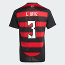 Camisa Adidas Flamengo 2025/26 I LÉO ORTIZ N° 3